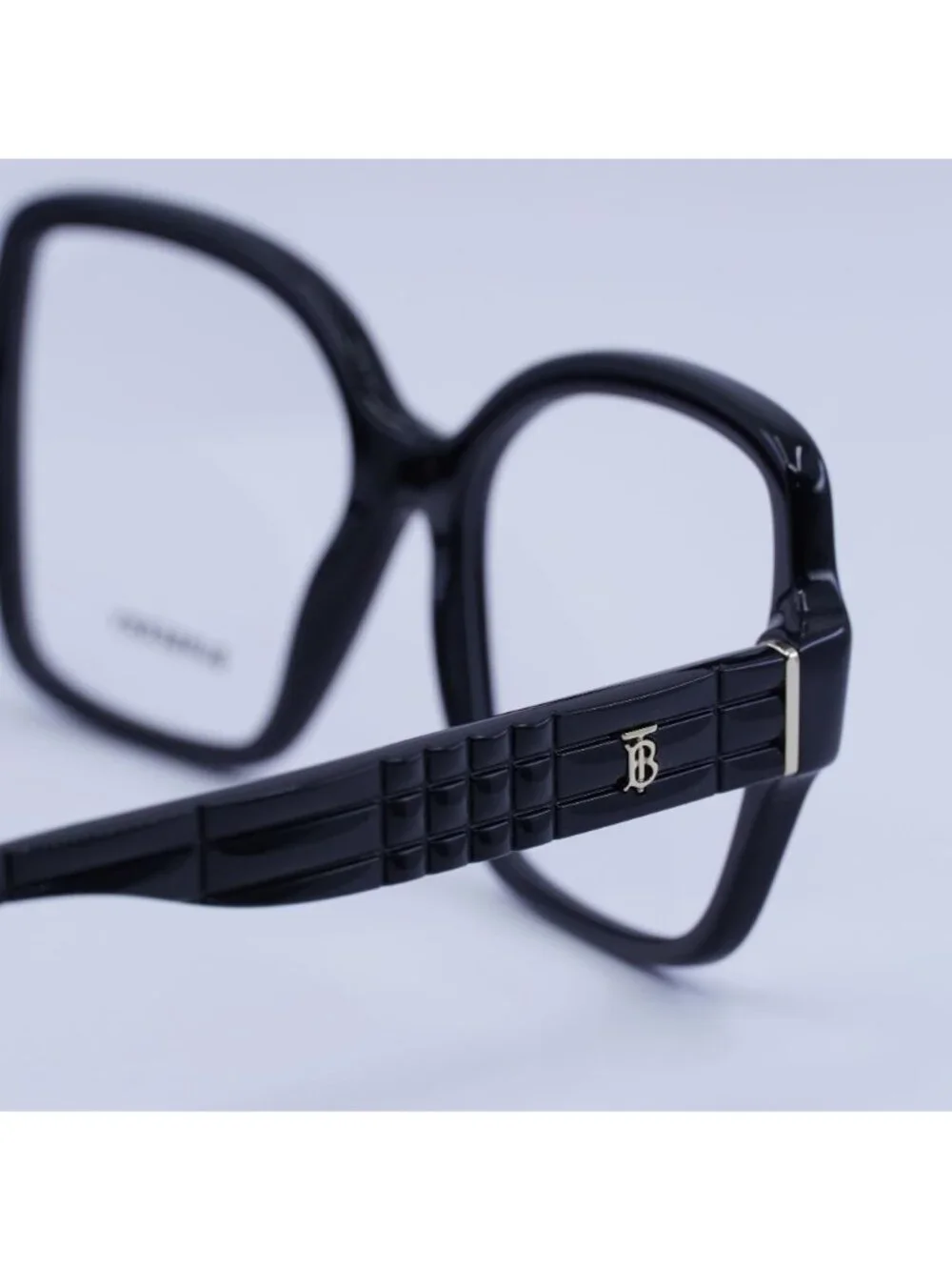 Burberry BE2374 3001 Eyeglasses Black 54mm Square Frame